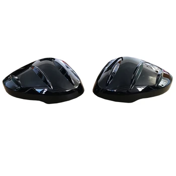 1 Пара ярких черных накладок на зеркала заднего вида из АБС-пластика для-Honda-Civic 11Th Gen 2022 Автомобильные клаксоны в виде ракушки