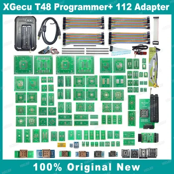 100% Оригинальный Новый XGecu T48 (TL866-3G) Универсальный программатор С поддержкой 3200 + NAND/EMMC/MCU/ISP + 112 Адаптер EMMC-ISP ADP_D42_EX-A
