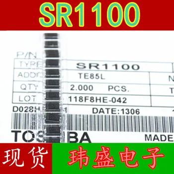 10шт SS110 SR1100 SMA 1A 100V DO-214AC