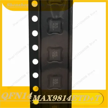 5ШТ 10ШТ MAX9814ETD + T QFN-14 Код MAX9814 QFN14: микросхема усилителя мощности звука ADB