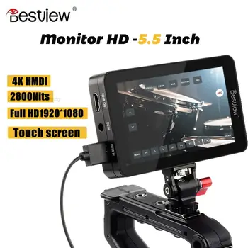 Besview U6 5,5-Дюймовый HD-монитор 4K 60HZ FHD 1920x1080 3D LUT HDR Сенсорный экран на Поле камеры DCI-P3 для Зеркальной камеры Sony