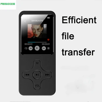 MP3 MP4-Плеер С Bluetooth-динамиком, Сенсорная Клавиша, Встроенный 16/32 ГБ HiFi Мини Портативный Walkman с Электронной книгой для Записи FM-радио
