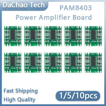 PAM8403 Mini 5V Плата Цифрового Усилителя 2 Канала 3 Вт Аудио Динамик Класса D Плата Усилителя Звука