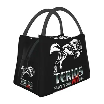Terios Изолированная сумка для ланча для женщин, герметичный термоохладитель, ланч-бокс для пляжного кемпинга и путешествий