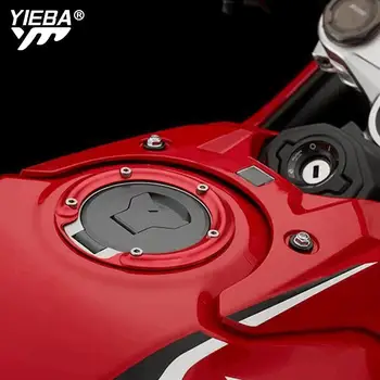 Для Honda CB500F CB 500F ABS 2016 2017 2018 2019 CNC Алюминиевая Крышка крышки Газойля С ЧПУ Защитная Накладка Бака Защита крышки Топливного бака