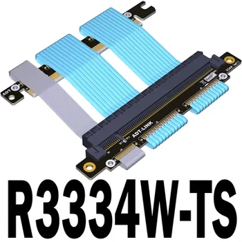 Индивидуальный удлинитель видеокарты ADT с двойным обратным ходом PCIE 4.0 x16 ITX шасси A4 со стабильной полной скоростью 16x
