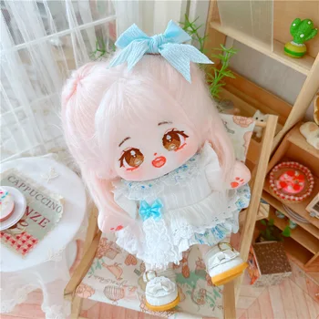 Кукольная одежда для 20-сантиметровых кукол Idol, аксессуары для кукольного платья из хлопка с плюшевой набивкой, юбка, наряд для корейской суперзвезды, игрушка в подарок