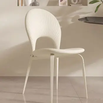 Металлические Современные обеденные стулья для кухни, спальни, отдыха, обалденные обеденные стулья, минималистичный дизайн, Cadeiras De Jantar, обалденная мебель