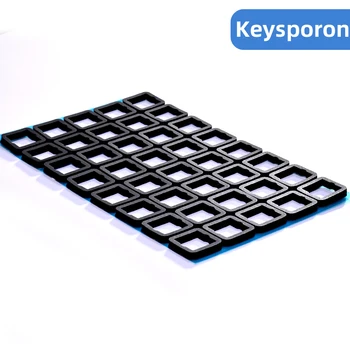 Механическая игровая клавиатура Комбинированная хлопчатобумажная позиционирующая доска PCB Одноосная пенопластовая хлопчатобумажная накладка для ног