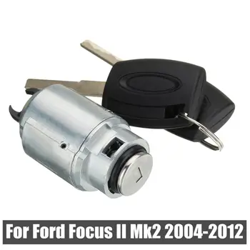 Ремкомплект замка капота автомобиля для Ford Focus II Mk2 2004-2012 4M5AA16B970AB с 2 ключами