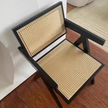 Роскошный Обеденный Скандинавский стул с акцентным подлокотником, Дизайнерский дизайн Кухни, Скандинавский стул, складная Современная деревянная мебель Sillas De Cocina