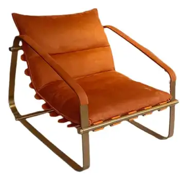 Современное легкое роскошное кресло для отдыха, кресло для односпального дивана в маленькой гостиной, кресло для творческих переговоров, дизайнерское кресло