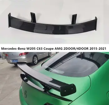 Спойлер Для Mercedes-Benz W205 C63 C43 coupe AMG 2 ДВЕРИ/4 ДВЕРИ 2015-2021 Заднее Крыло, Выступ Хвоста, спойлеры Багажника GT Из углеродного Волокна