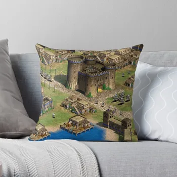Age of Empires 2 Oriental Town Подушка-плед наволочки Декоративная наволочка Декоративная подушка