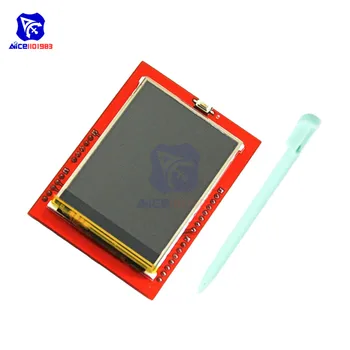 diymore 2,4-дюймовый TFT ЖК-Дисплей Модуль 240X320 ILI9341 Драйвер с Разъемом для TF-карты Сенсорная Панель LCD для Arduino R3 MEGA2560