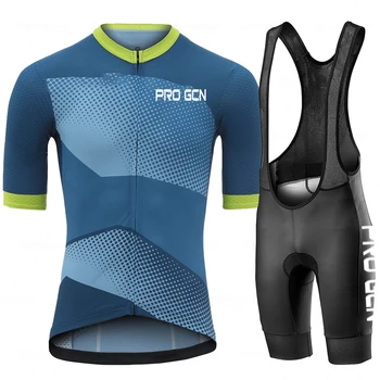 PRO Gcn 2023 Летний комплект из джерси для велоспорта, мужская одежда для велоспорта на горных велосипедах с коротким рукавом, велосипедная одежда для триатлона, футболки для MTB велосипедов